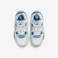 thumbnail image 4 of Air Jordan; Athletic Shoes + Retro + Unisex Kids +, + Off White / Military Blue +, + 4, 4 of 8