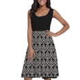 thumbnail image 1 of WILLBEST Vestidos Primavera Verano 2025 Vestido Informal Con Cuello Redondo Estampado Para Mujer 2199, 1 of 3