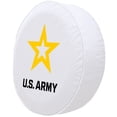thumbnail image 2 of Holland Bar Stool TCEArmyWT-29 3/4 x 8 U.S. Army Tire Cover-White, 2 of 2