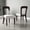Gray, variant on Rubber Wood Legs Dining Chairs / Support 330 LBS Weight Capacity