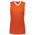 thumbnail image 1 of Ladies Rover Jersey, Orange & White - 2XL, 1 of 1
