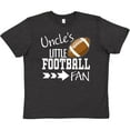 thumbnail image 3 of Inktastic Uncle's Little Football Fan Youth T-Shirt, 3 of 5