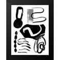 thumbnail image 2 of Wang, Melissa 12x14 Black Modern Framed Museum Art Print Titled - Memory Impressions III, 2 of 5