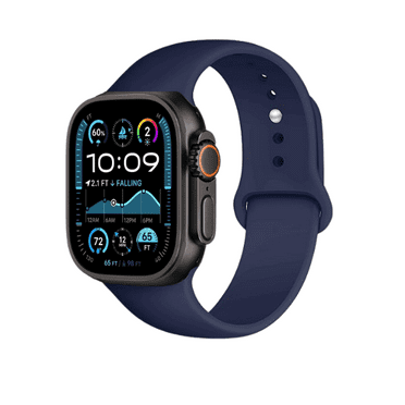 Restored Apple Watch Ultra 2 49mm Black Titanium Midnight Sports Band GPS   Cellular (Refurbished)