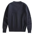 thumbnail image 4 of Siilsaa Boys' Cardigan Sweater Dark Blue,6-7 Years, 4 of 4