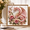thumbnail image 6 of Dragon DIY Pearl Diamond Art Kit for Adults, Diamond Painting Figurine for Wall Holiday & Friend Gift, 6 of 8