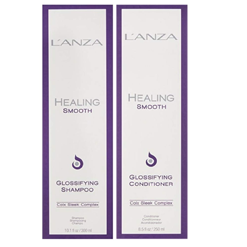 L'anza Lanza Healing Smooth Glossifying Shampoo 10.1 Oz Conditioner 8