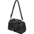 thumbnail image 2 of EeaseMX Bolso de hombro portátil para mujer, de moda, con forma de almohada, de doble uso (negro), 2 of 7
