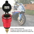 thumbnail image 3 of 12V-24V Motorcycle USB  Socket with LED Display EU Plug, 3 of 7