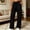 Black, variant on FRSASU Women's Sweatpants Baggy Bottom Sweat Pants Athletic Joggers Elastic Waisted Wide Leg Lounge Pants with Pockets White