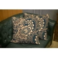 thumbnail image 5 of Set of 2 Paisley Background Hand Drawn Pattern Throw Pillow Covers 18X18 Inch Decorative Pillow Cases for Couch Bedroom Living Room, 5 of 6