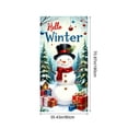 thumbnail image 3 of Cache-porte de Noël, Rideau de Porte Père Noël, Bannière de Porte Festive des Fêtes, Décoration Murale et de Fête Réutilisable pour la Maison Intérieure et Extérieure^, 3 of 6