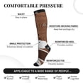 thumbnail image 5 of Compression Socks for Women and Men - Coffee Cafe Cup Compression Socks Circulation for Workout, 5 of 8