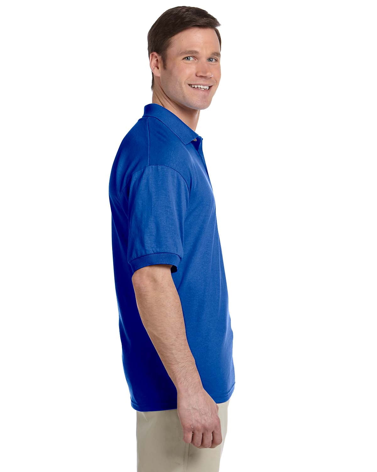 Mens 5.6 oz. DryBlend 50/50 Jersey Polo 10 Pack