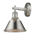 thumbnail image 2 of Yep by Golden Lighting Orwell 1-light Vanity in Pewter, 2 of 4