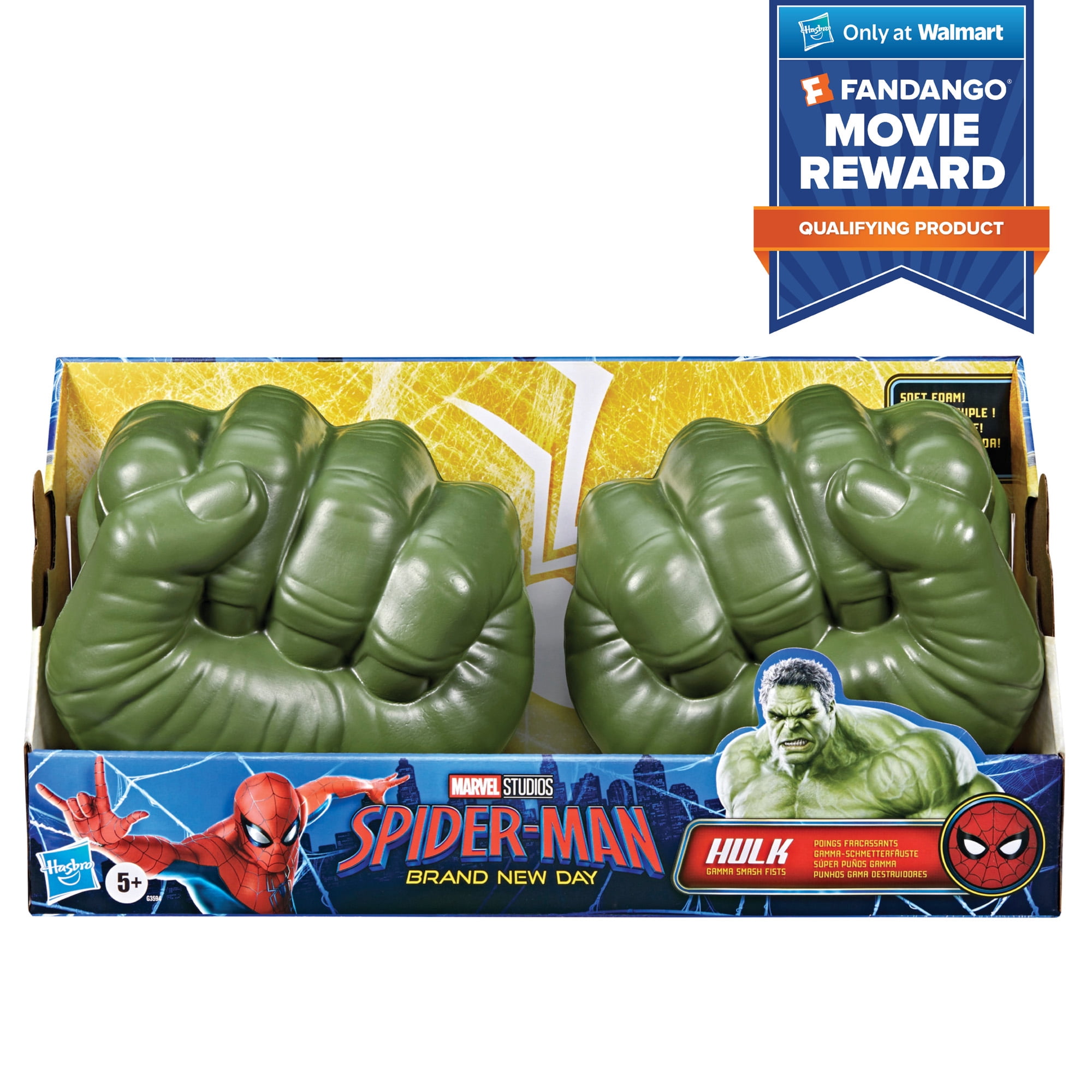 Marvel Avengers Captain America Red Hulk Gamma Smash Fists, 2pk