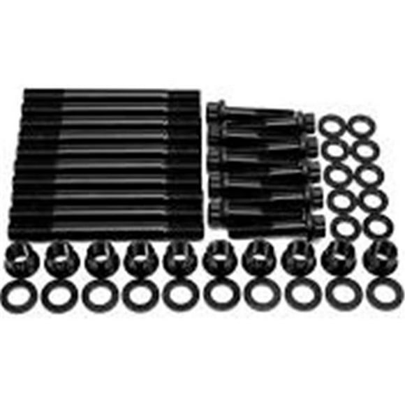 Chevy Duramax 6.6L Main Stud Kit - Black