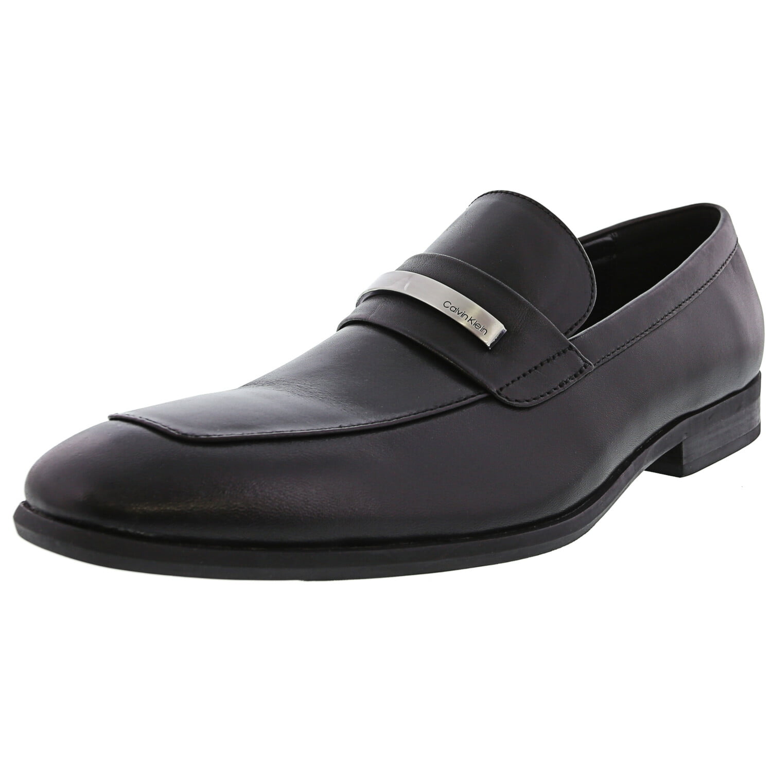 calvin klein pamelyn leather penny loafers