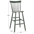 thumbnail image 5 of SAFAVIEH Providence Round Mid Back Bar Stool, Garden Green, 5 of 14