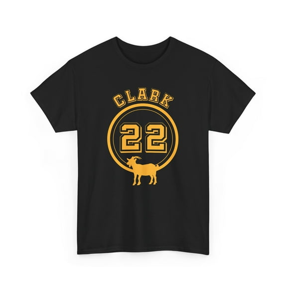 2024 Caitlin Clark #22 Goat for Basketball for fan gifts Unisex Cotton Tee