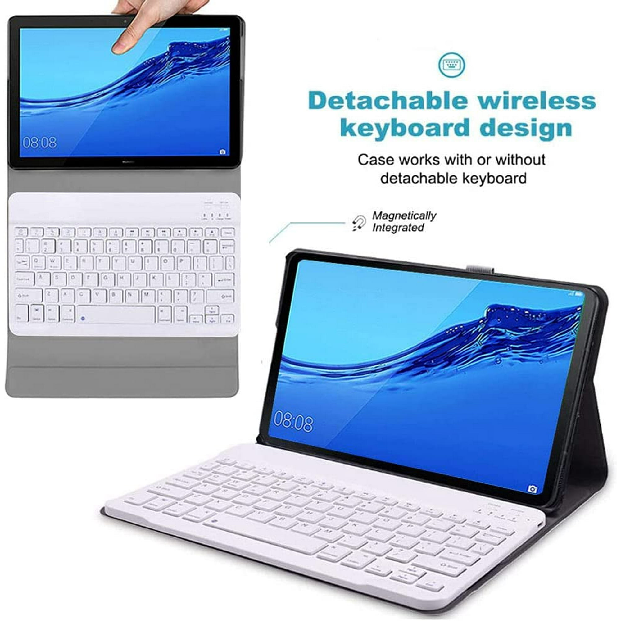 Keyboard Case with Wireless Mouse for Huawei MediaPad T5 Inch