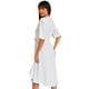 thumbnail image 3 of Vestido de lino Roman Fashion /Juvenil, 1076 (Blanco) blanco G Roman Fashion V-ST-1076-BLANCO, 3 of 6