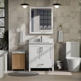thumbnail image 2 of Lexora Home Jacques 30" Vanity Cabinet in White, 2 of 9