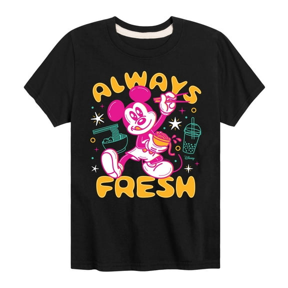 Disney - Always Fresh - Toddler & Youth Short Sleeve Graphic T-Shirt
