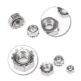 thumbnail image 3 of Guard4U Kit Surtido De Tuercas Keps (K-Lock) De Acero Inoxidable De 7 Tamaños, 170 Piezas; #4-40#6-32#8-32#10-32#10-24 1/4""-20 5/16""-18, 3 of 5