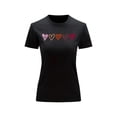 thumbnail image 2 of Playera Blusa Con Estampado De Corazones Ropa Para Mujer Color Negro Talla Chica Marca Emil SaEs, 2 of 4