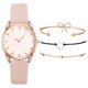 thumbnail image 1 of Reloj de pulsera para mujer de cuero con esfera verde cuadrada a la moda para mujer, conjunto de pulsera de cuarzo Wmkox8yii gfajkfgbkjabf1041, 1 of 1