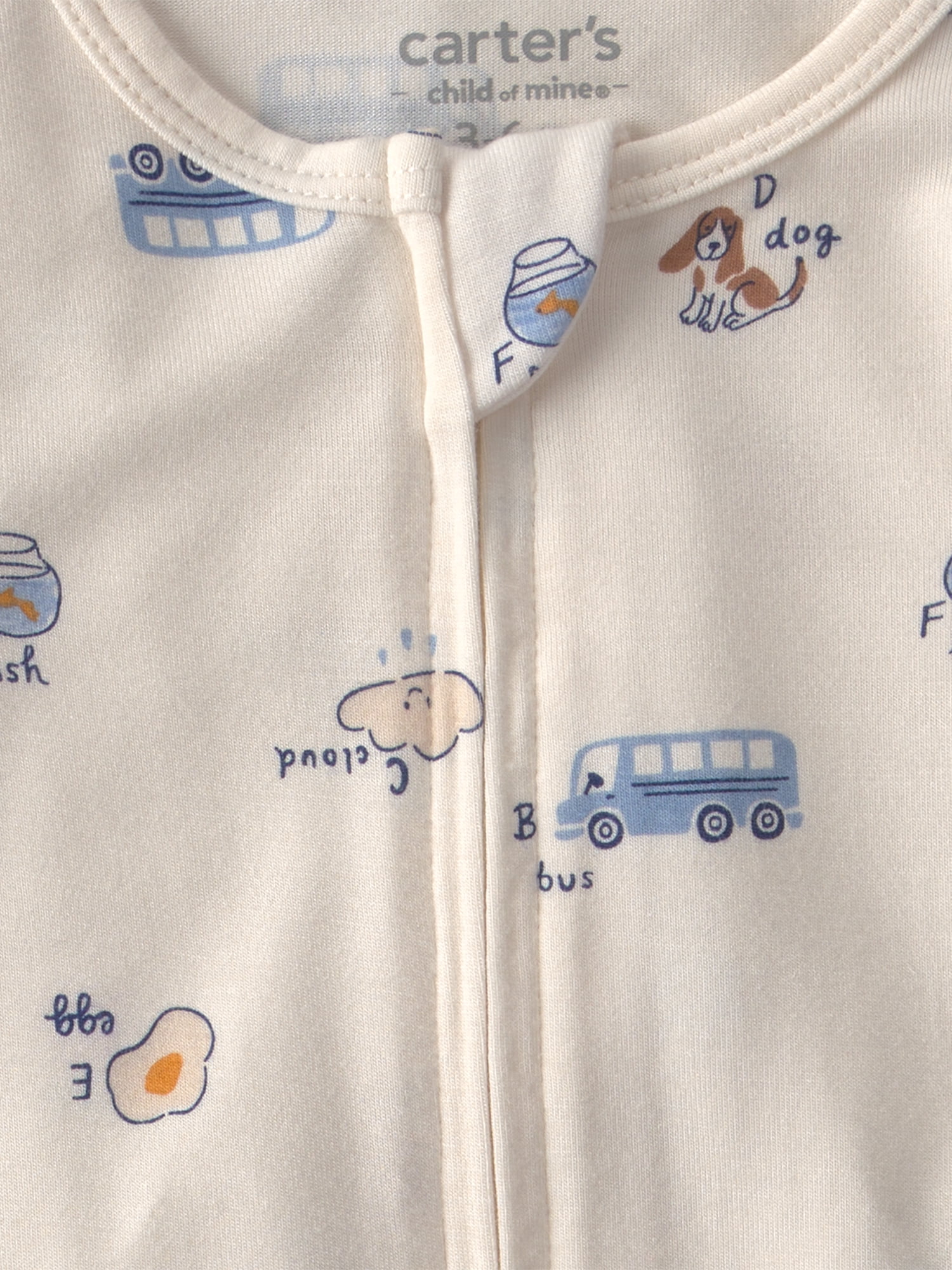 Carter's Child of Mine Baby ComfySoft Sleep 'N Play, Sizes Preemie-6/9 Months
