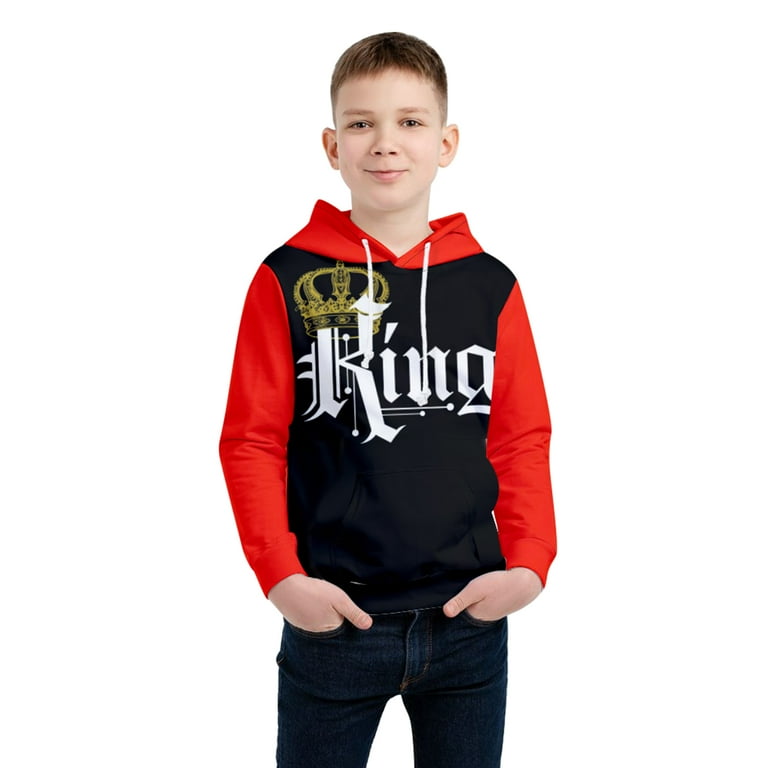 King and discount queen hoodies walmart