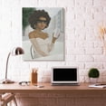 thumbnail image 6 of Stupell Industries Fashion Designer Model Coffee Break Painting Canvas Wall Art by Ziwei Li, 6 of 6