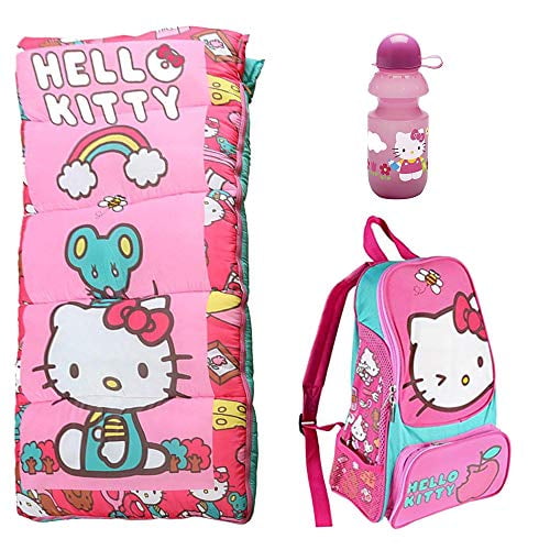 hello kitty 3 piece luggage set