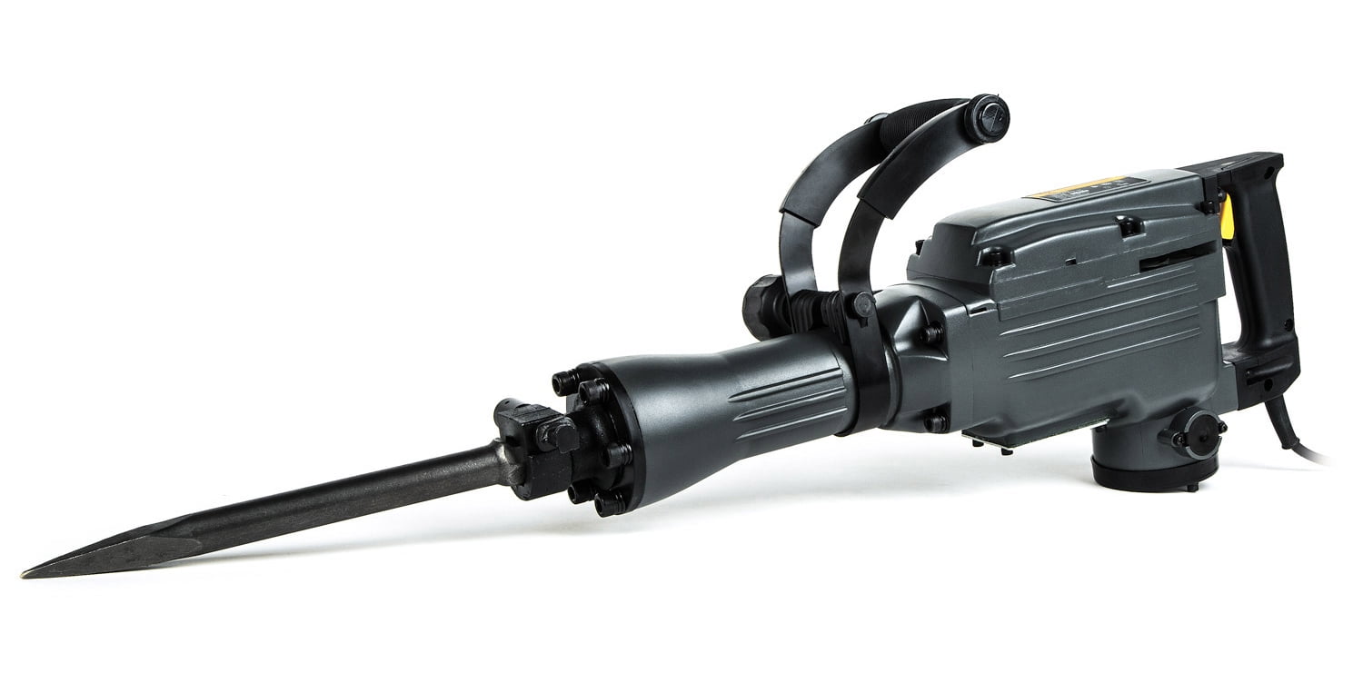 TR Industrial TR89105S Demolition Jackhammer with Point, Flat, and