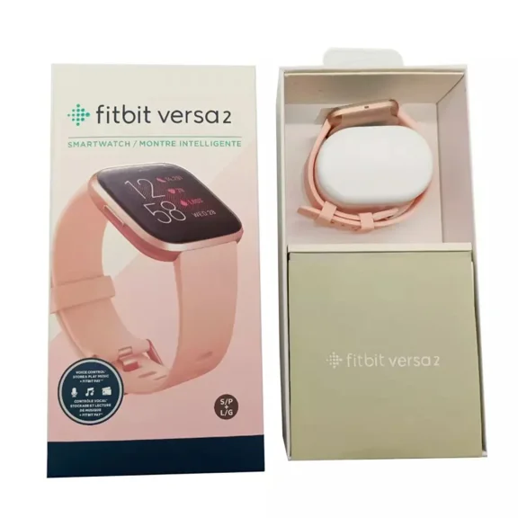 Versa 2 Fitness Activity Tracker Heart Rate Monitoring Smart watch Rose Gold