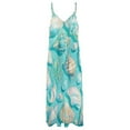 thumbnail image 4 of Beach Seashell Starfish Fine Art Sleeveless Dress Summer Dress Woman 2025, 4 of 7