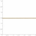 thumbnail image 2 of 14k Solid Yellow Gold .8mm Spiga (wheat) Chain Necklace 22 Inch Chain Necklace for Women and Men, 2 of 2