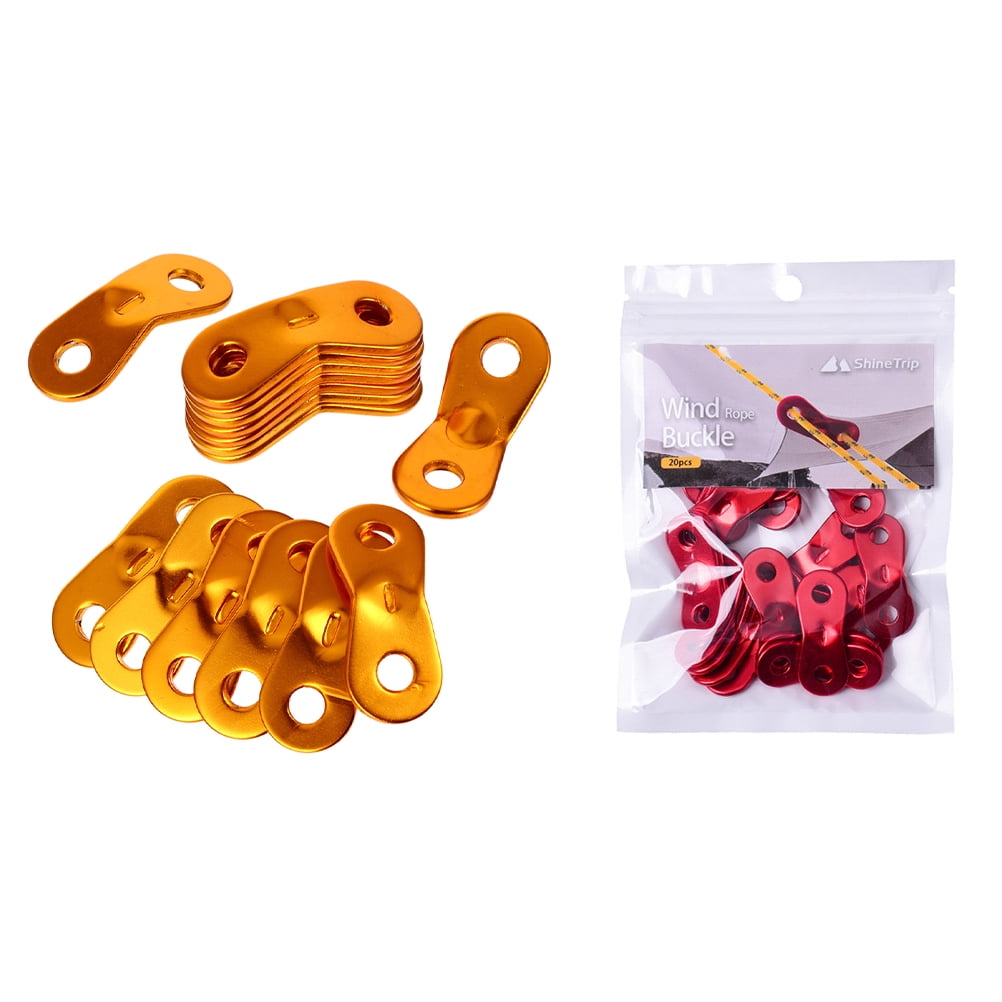 Tightener Rope Cord Carabiner Camping Tensioners Device Tent Tighteners