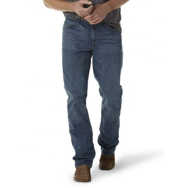 Wrangler Men's Retro Relaxed Fit Boot Cut Jean, True Blue, 33W x 36L