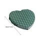 thumbnail image 4 of Billuyoard Barro de flores verdes: para una hermosa ventosa de corazón de melocotón con una ventosa de corazón novedosa, melocotón con Jardín y Patio con rejilla 30 centimetros, 4 of 6