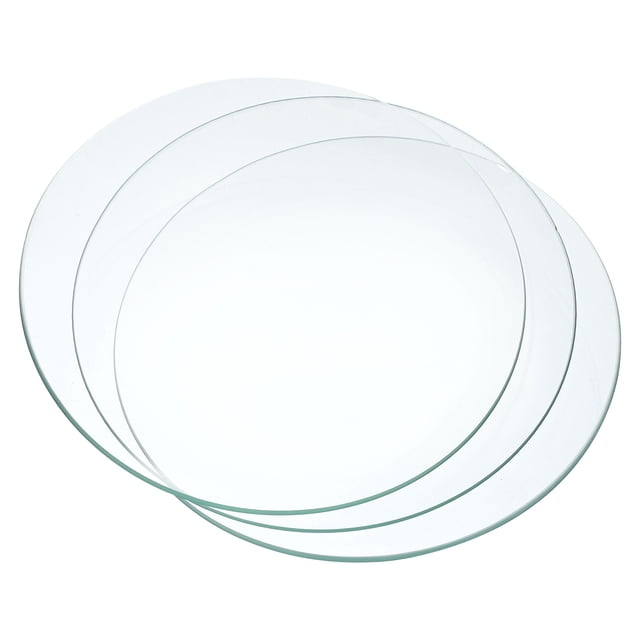 Uxcell 80mm Diameter Watch Glass, 3 Packs Beaker Cover Smooth Edges