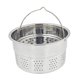 thumbnail image 2 of Cesta vaporera para alimentos, inserto de vapor con asa, cesta multifuncional para cocinar , olla arrocera, rejilla para cocinar al vapor, 2 of 9