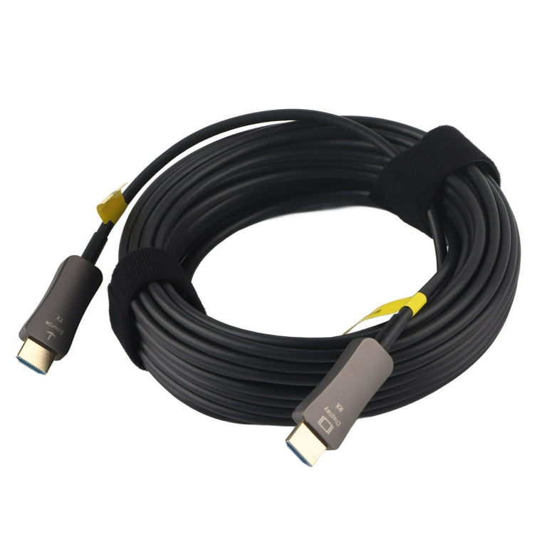 Fiber Optic HDMI Cable – 49.2 Ft / 15M