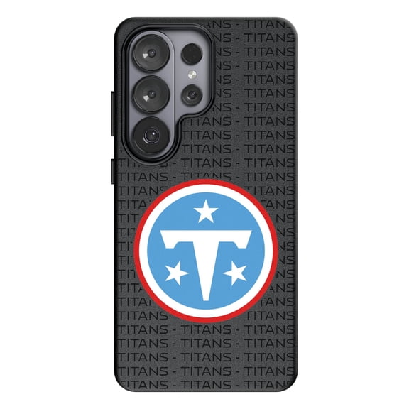 Keyscaper Tennessee Titans Text Backdrop Galaxy Magnetic Bump Case