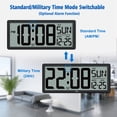 thumbnail image 4 of Reloj de pared WalLarge Large Digital de 14,5 pulgadas, funciona con pilas, 4 of 6