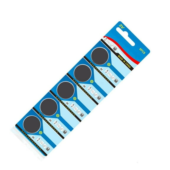 Yammee 5Pcs CR1620 Lithiums Button Batteries for Car Key Wearables and Medicals Devices