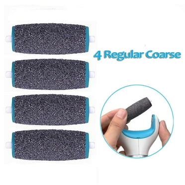 Extra Coarse Velvet Smooth Replacement Rollers Heads Compatible Foot File Refills Pedicure Hard Skin Remover Rollers