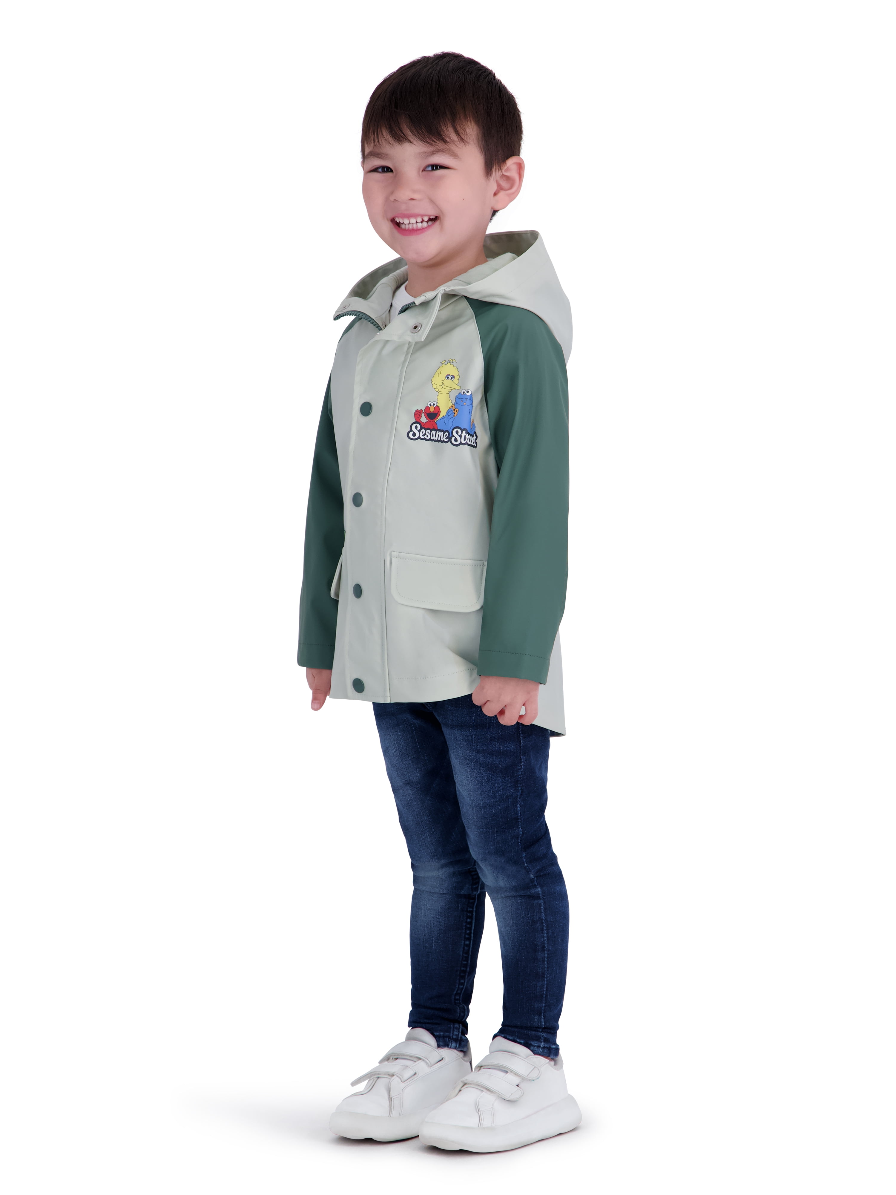Sesame Street Toddler Boy Raincoat, Sizes 12 Months-5T